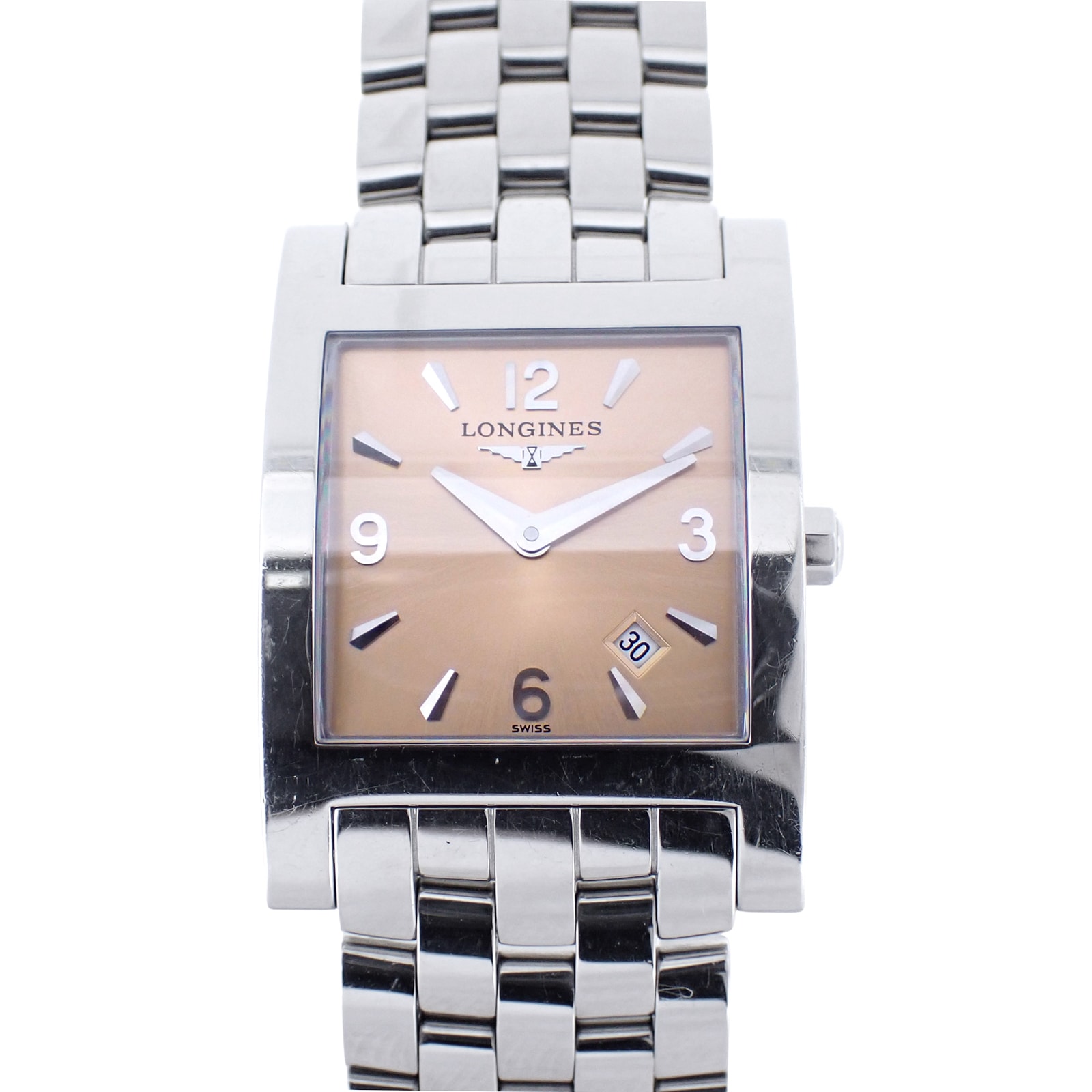LONGINES ロンジン ドルチェヴィータ L5.503.4 ピンク レディース 腕時計