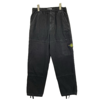 ストーンアイランド ブラック Trousers パンツ W29
