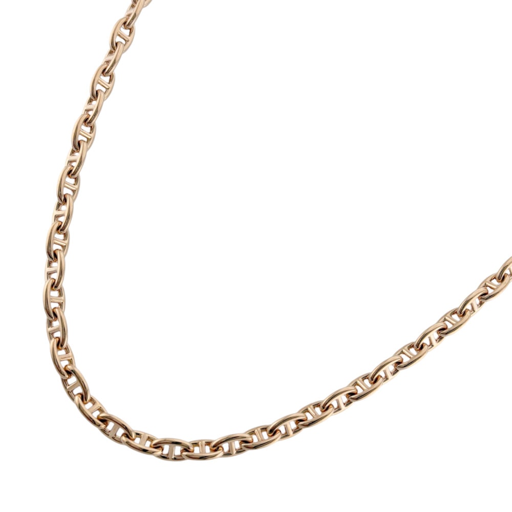 Hermes Chaine D'ancre Necklace TPM "Rose Gold"