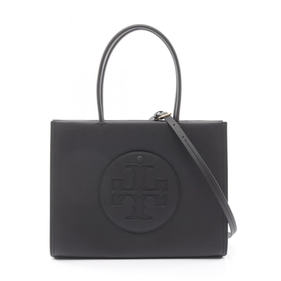 トリーバーチ Tory Burch ELLA エラ トートバッグ バッグ フェイクレザー レディース ブラック系 145612001 【新品】