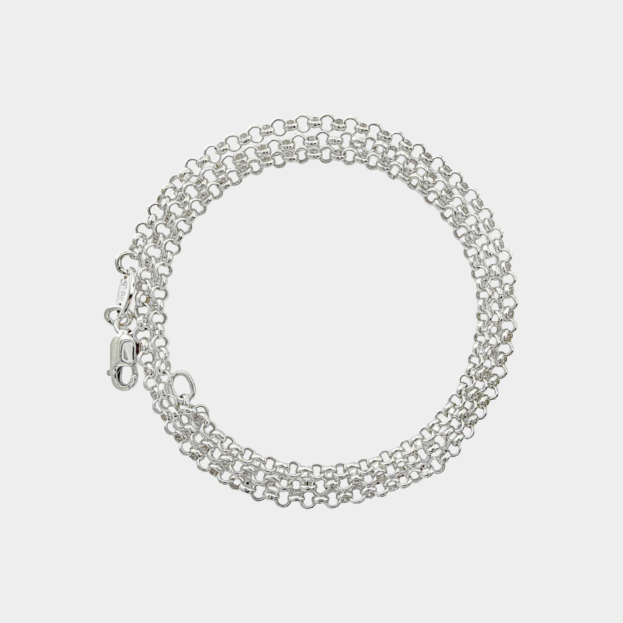 Chrome Hearts Roll Chain Necklace "Silver"