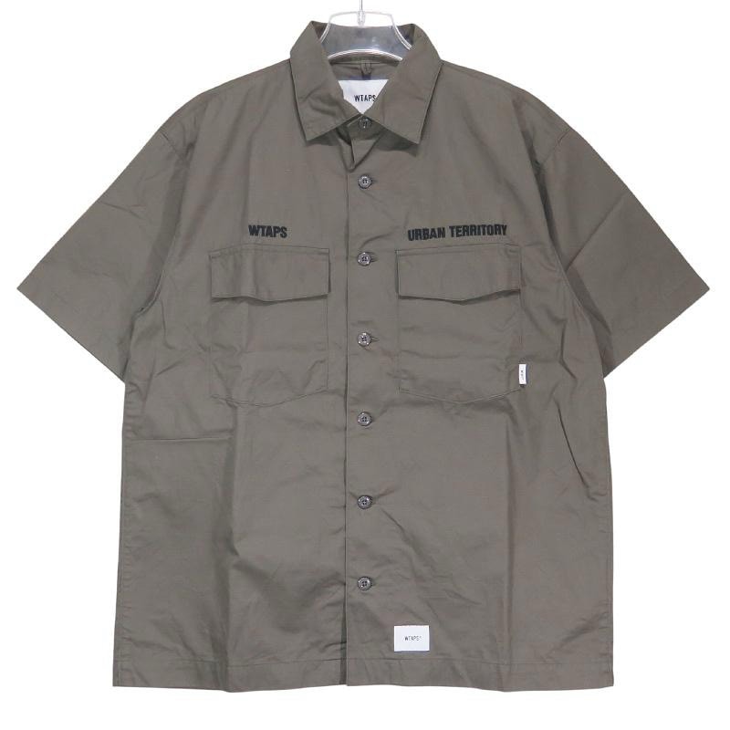 WTAPS Buds / SS / Cotton. Twill "Olive Drab"