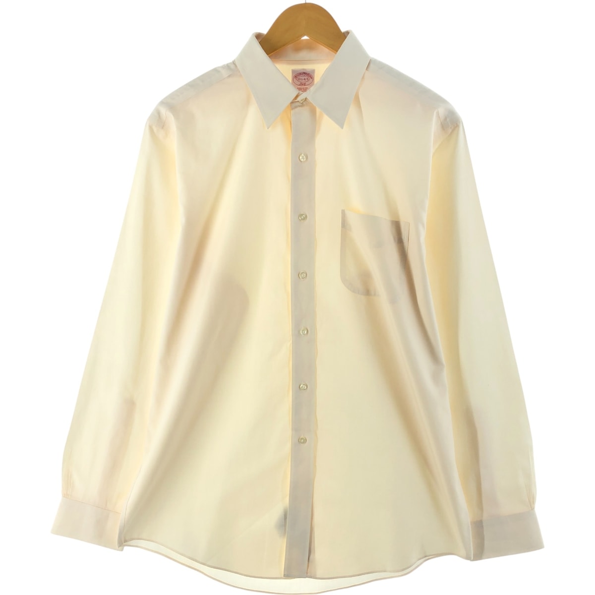 古着 ブルックスブラザーズ Brooks Brothers 346 長袖 コットンシャツ メンズM相当/eaa538737