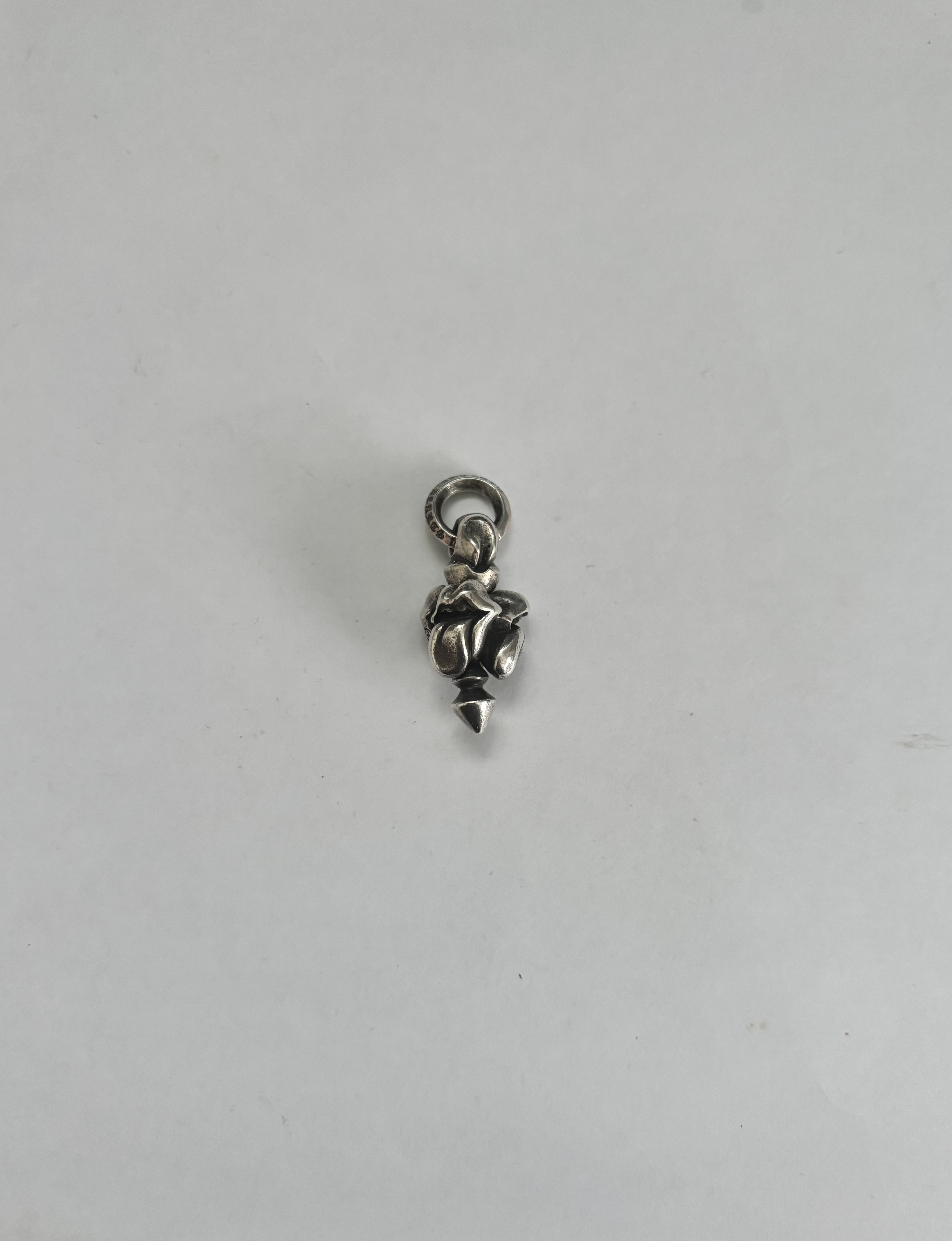 Chrome Hearts Charm 3 Lips & Tongue Swivel "Silver"