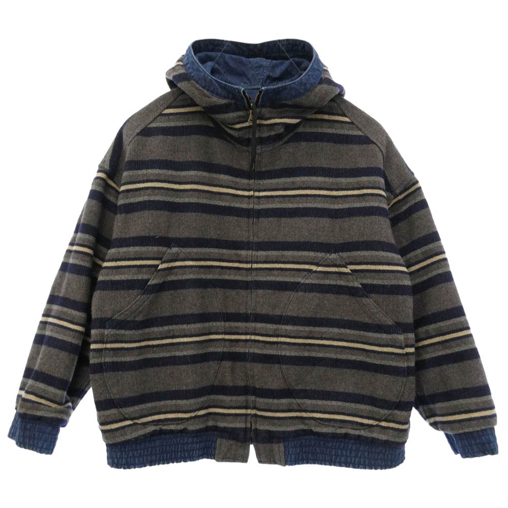 D (傷や汚れあり)】TENDERLOIN テンダーロイン REVERSIBLE HOODED JKT
