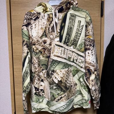 Supreme Bling Hooded Sweatshirt "Green"