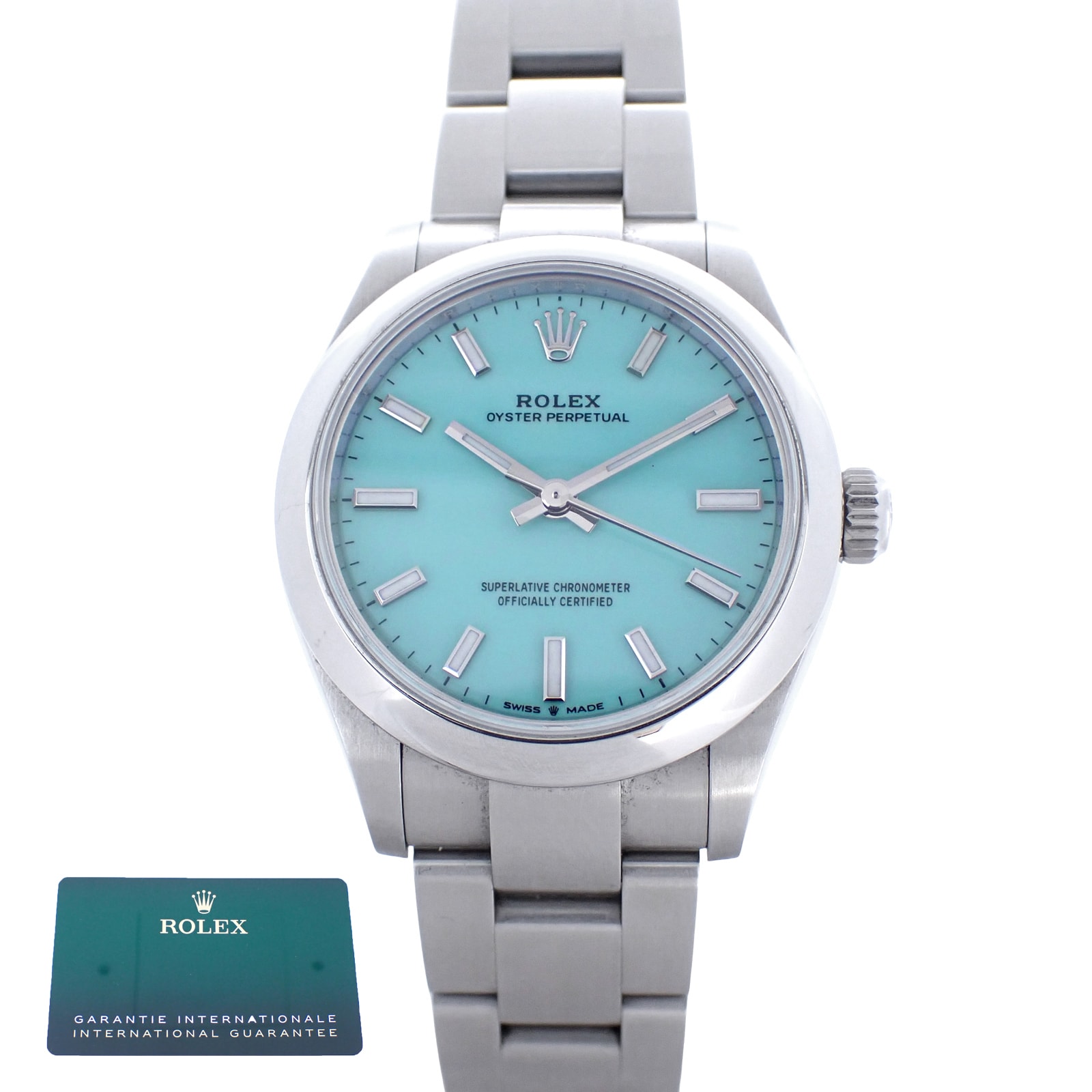 ROLEX ロレックス  オイスターパーペチュアル31 ターコイズ  277200  レディース 腕時計