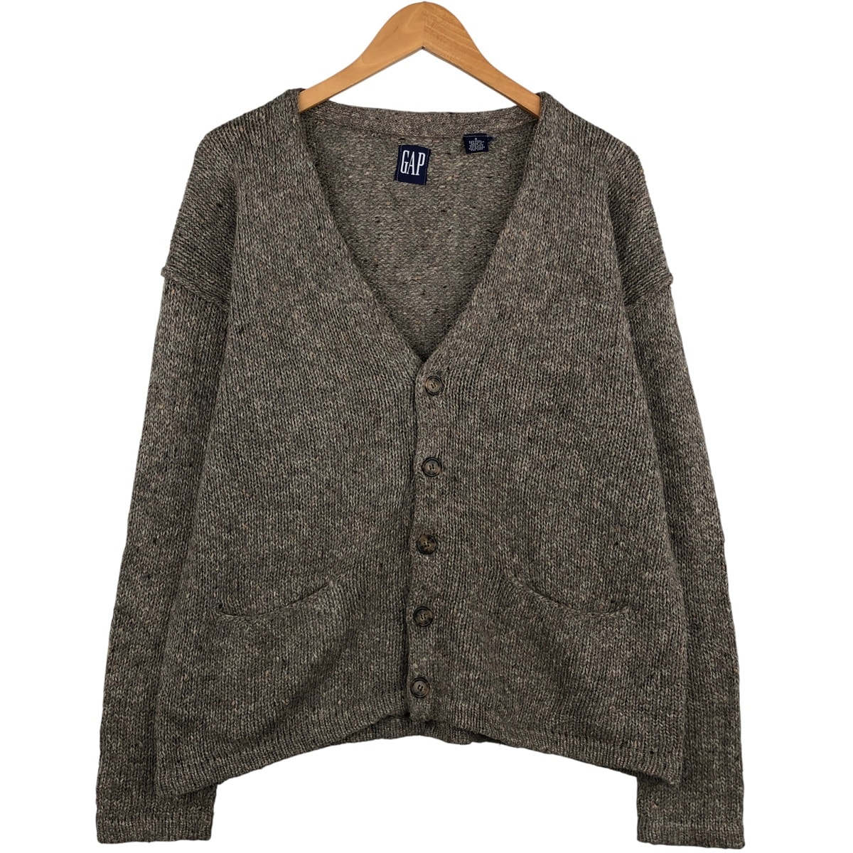 古着 90年代 ギャップ GAP オールドギャップ ウールニットカーディガン メンズS相当 ヴィンテージ/eaa604711