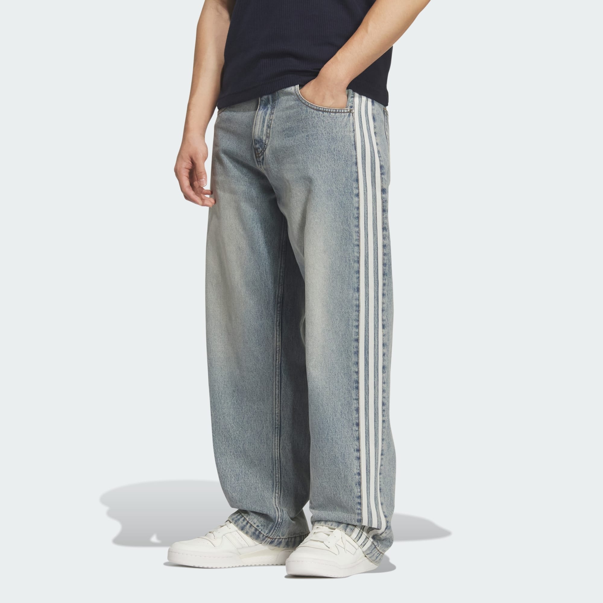 adidas x atmos Denim Firebird Track Pants "Indigo Denim"