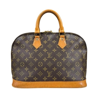 ルイヴィトン アルマ モノグラム ハンドバッグ モノグラムキャンバス M51130 ブラウン レディース LOUIS VUITTON 中古
