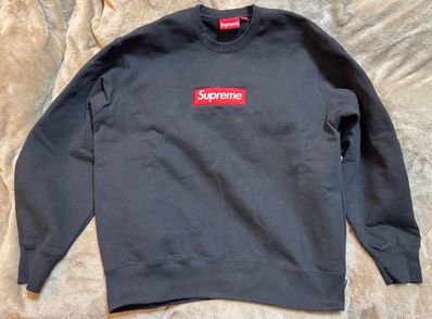 Supreme Box Logo Crewneck "Black" (22FW)