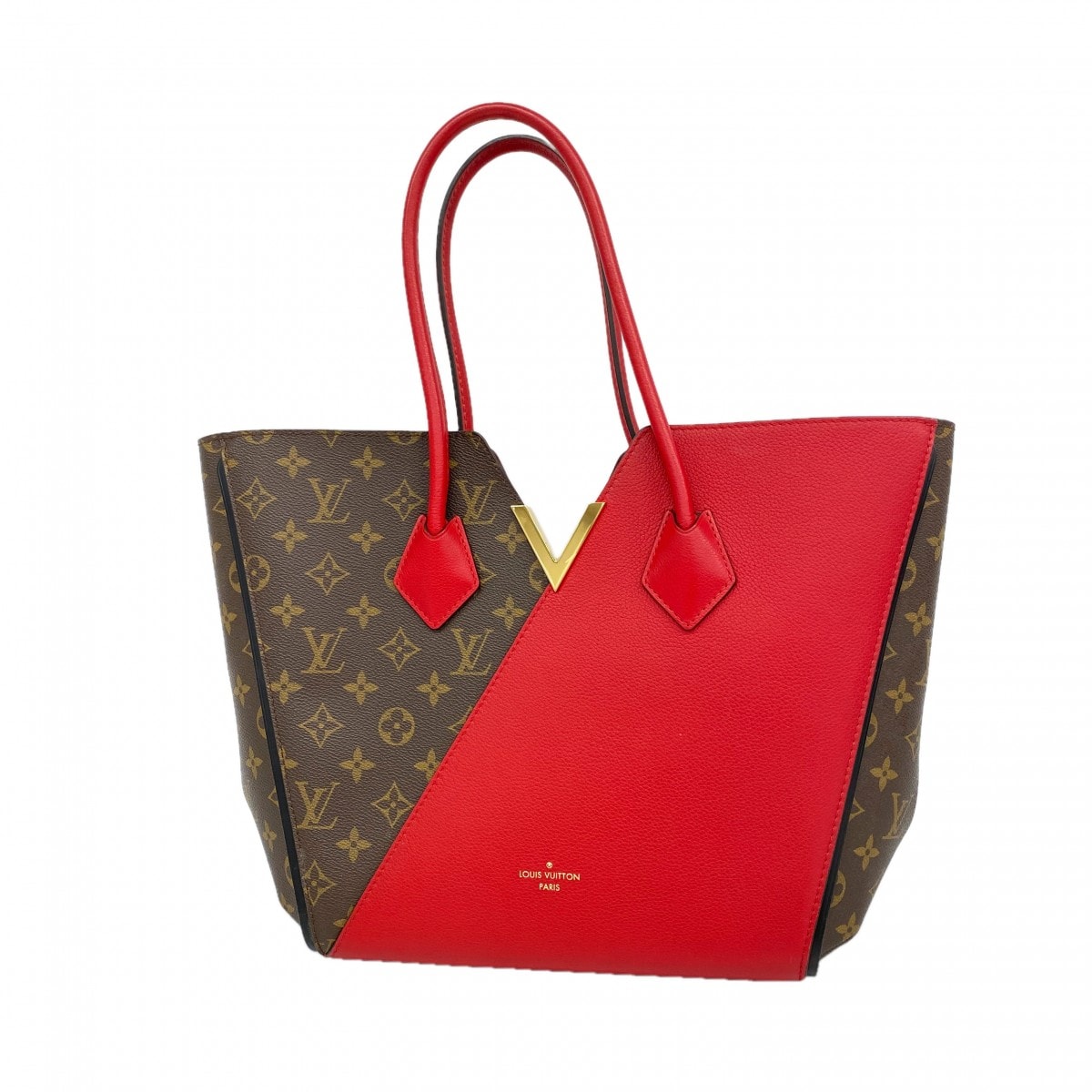 【6db1671-k】ルイヴィトン トートバッグ モノグラム キモノMM M40459 ブラウン スリーズ【中古】レディース