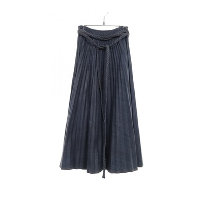 ディオール Dior スカート 衣料品 ボトムス コットン レディース ブルー系 【中古】
