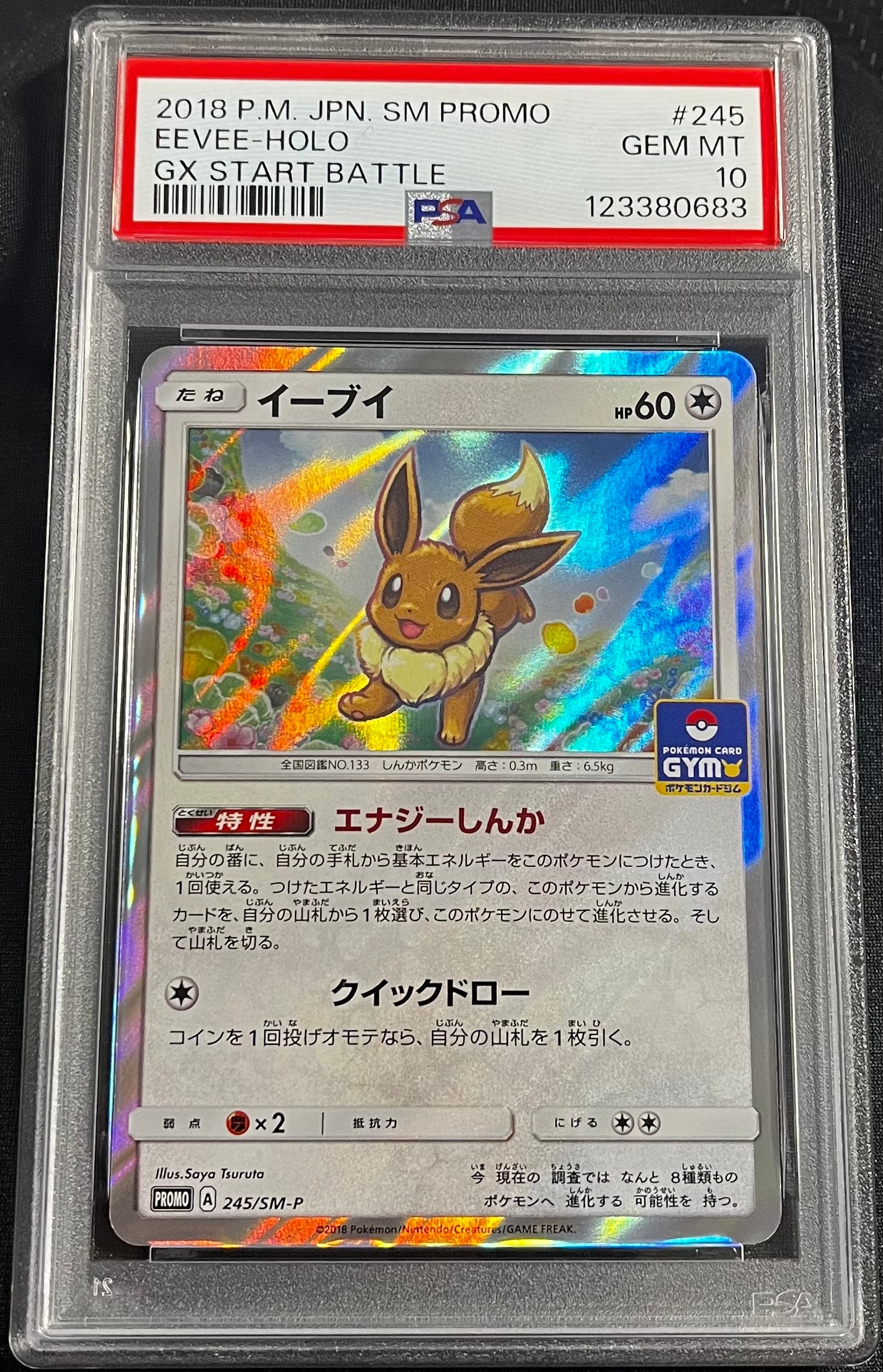 PSA10 イーブイ PROMO プロモ 245/SM-P GXスタートバトル イーブイ [GXスタートバトル イーブイゲットだぜ] 245/SM-P 買取