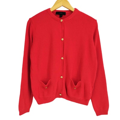 PLAIN KNIT CARDIGAN プレーン ニット カーディガン【1140403502912】