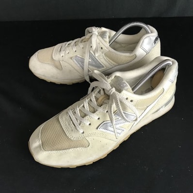 new balance/ニューバランス★WR996CBR/スエード/スニーカー【23.5/uk4.5/アイボリー/ivory×gray】Shoes/trainers/japan model◆Q-539
