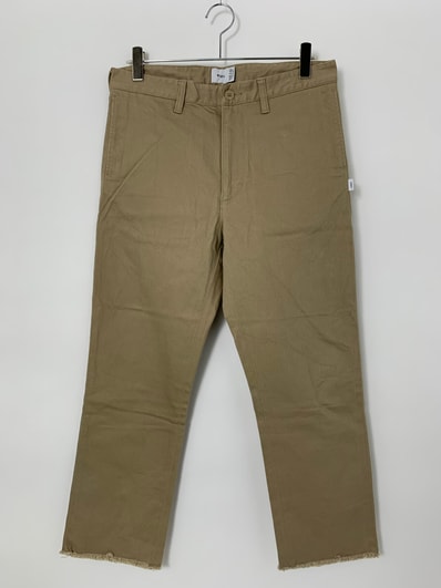 WTAPS KHAKI TIGHT / TROUSERS. COTTON. TWILL Beige