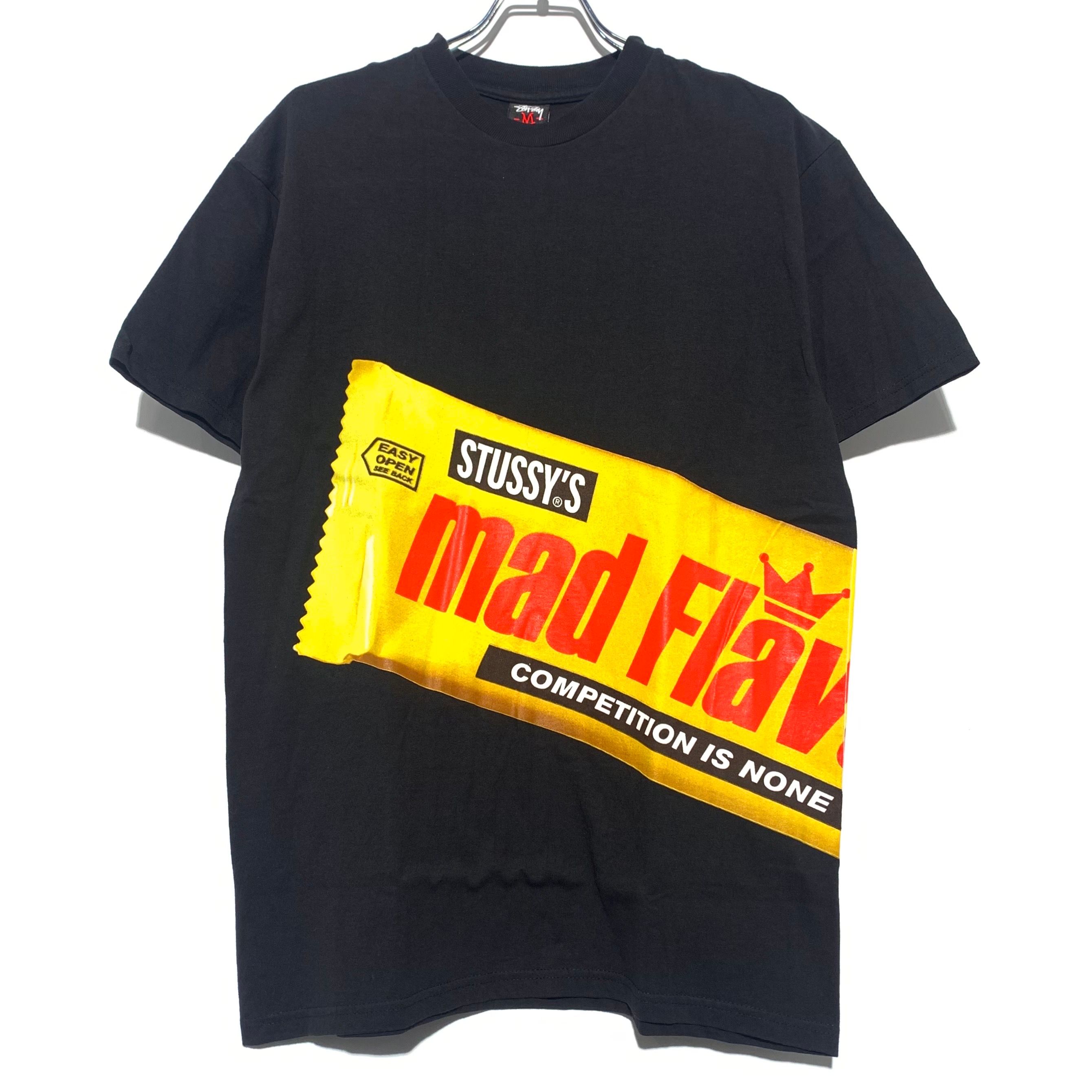 STUSSY Mad Flavor Tee Black 08S