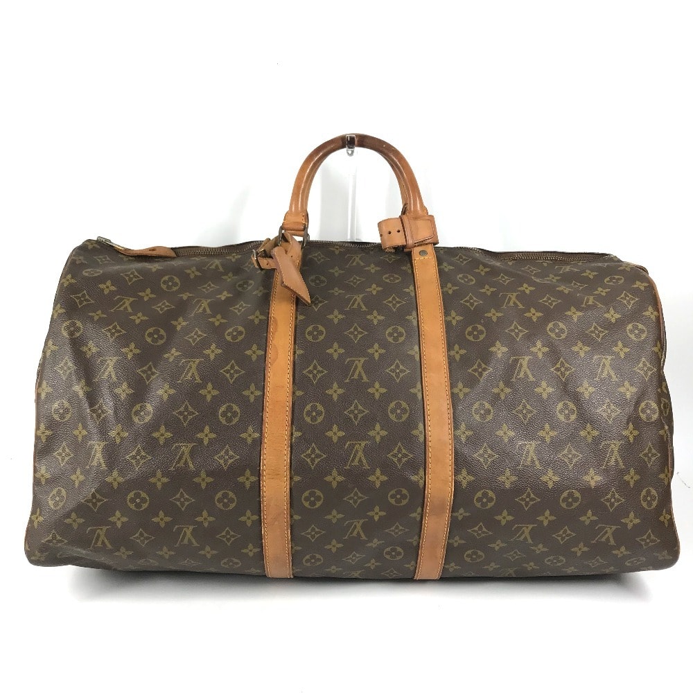 ルイヴィトン LOUIS VUITTON キーポル60 キーポル 60 旧型 デベソ M41422 モノグラム カバン ハンドバッグ 旅行バッグ トラベルバッグ ボストンバッグ モノグラムキャンバス ブラウン