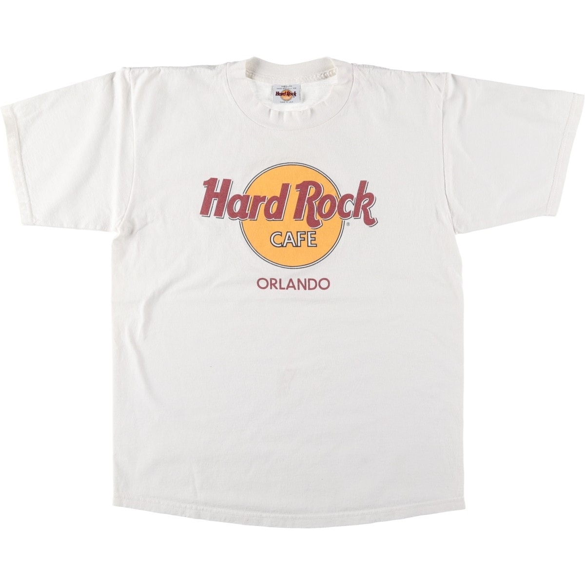 古着 90年代 ヘインズ Hanes HARD ROCK CAFE ハードロックカフェ アドバタイジングTシャツ USA製 メンズM相当 ヴィンテージ/eaa626219