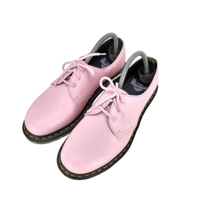 ICED SMOOTH LEATHER SHOES PALE PINK SMOOTH 3 EYE 3ホール レザーシューズ【1143436385828】