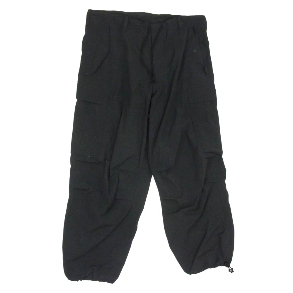 Yohji Yamamoto ヨウジヤマモト ML-P08-600 Y's for MEN ワイズフォーメン NYLON WEATHER CARGO PANTS ナイロンウェザー カーゴパンツ ブラック系 1【中古】