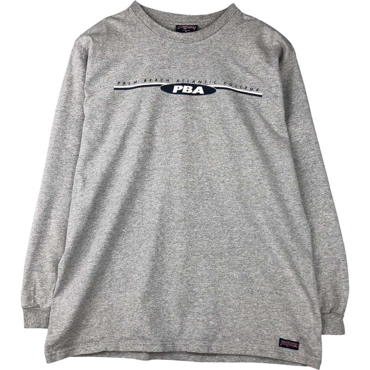 古着 90年代 ジャンスポーツ JANSPORT カレッジ ロングTシャツ ロンT USA製 メンズL相当 ヴィンテージ/eaa591319