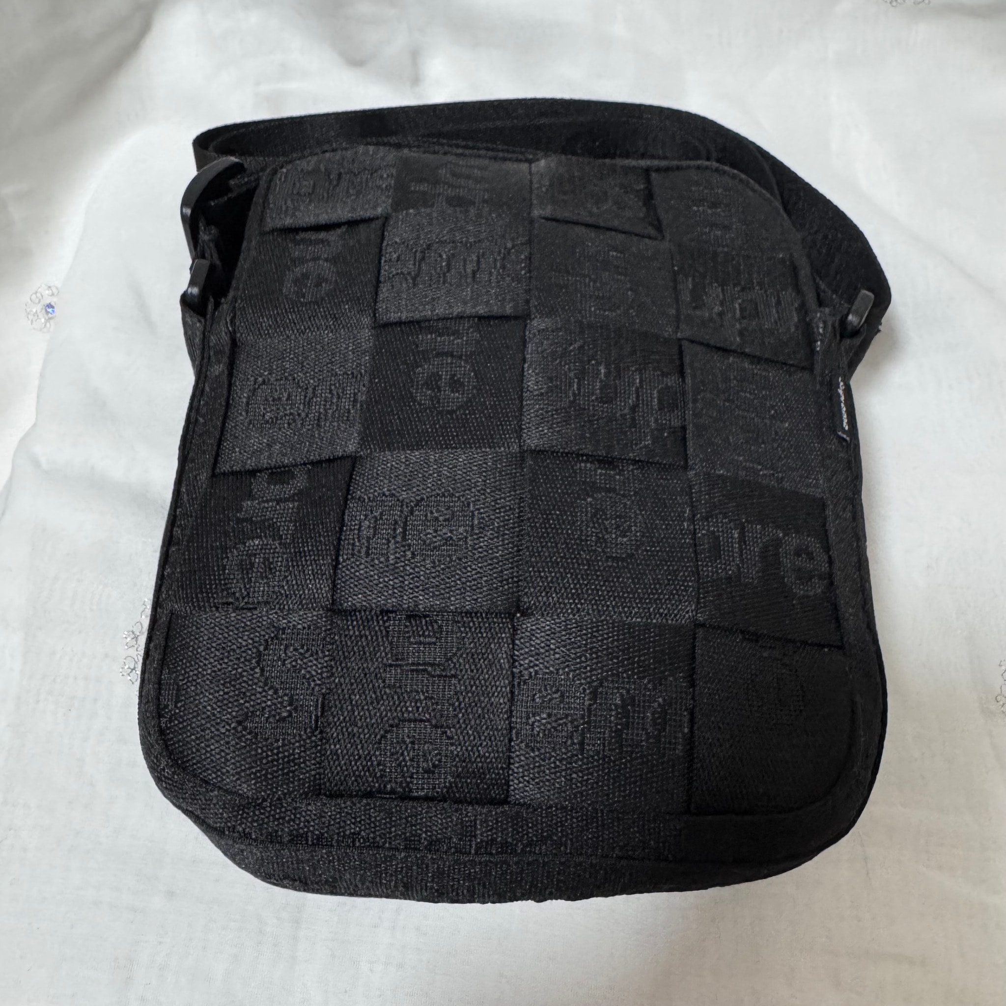 Supreme Woven Shoulder Bag "Black" (24SS)