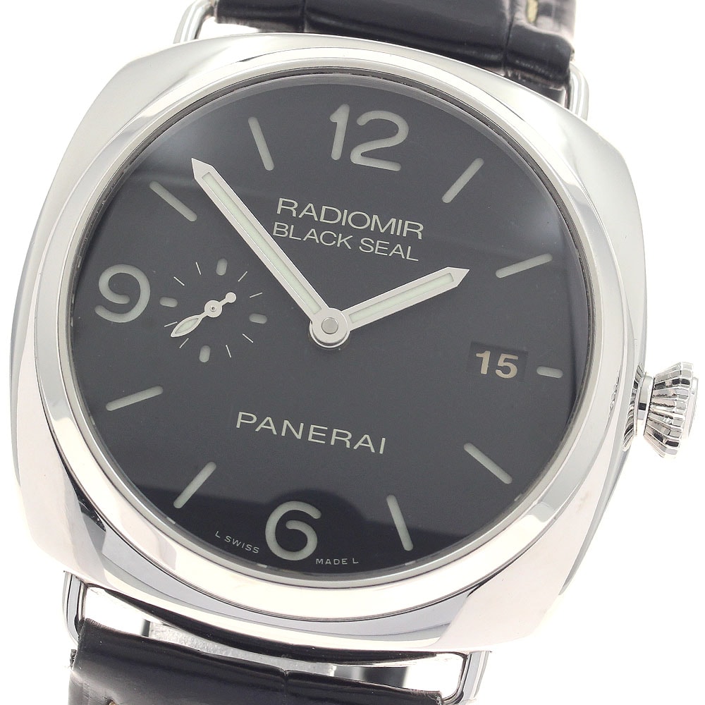 パネライ ラジオミール ブラックシール PAM00388 メンズ 【中古】