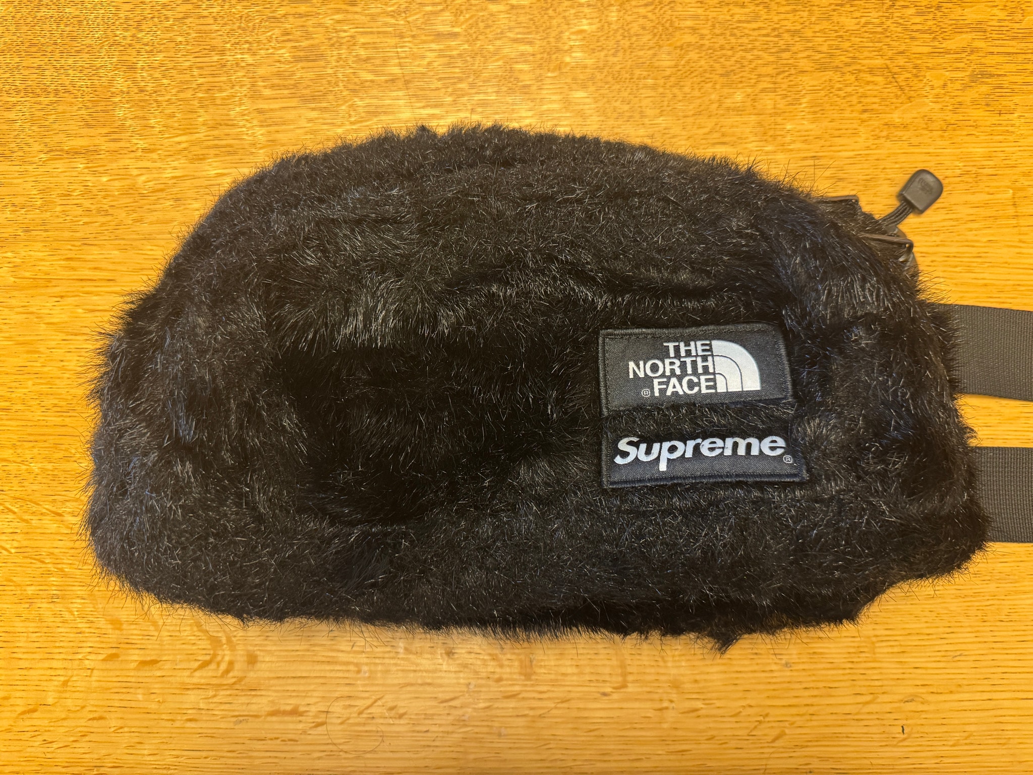 Supreme x The North Face Faux Fur Waist Bag 