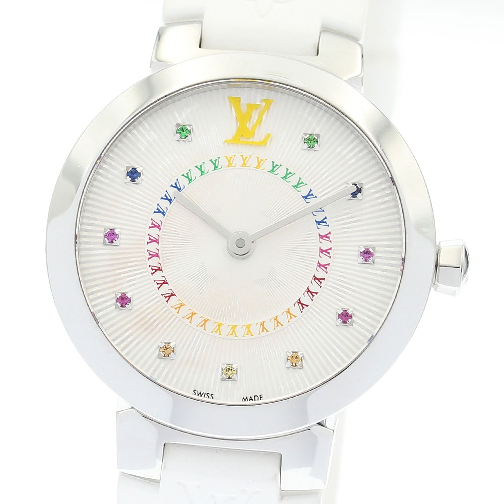 ルイ・ヴィトン タンブール スリム PM QA158Z レディース 【中古】