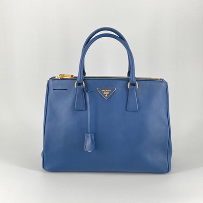 PRADA(プラダ) ガレリア サフィアーノ トートバッグ ネイビー
