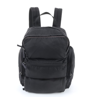 ■美品 プラダ テスート ナイロントライアングルロゴリュックサック