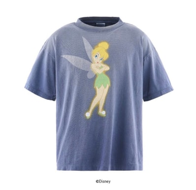 SAINT Mxxxxxx x Disney DSN SS T-Shirt Tinker Bell "Navy"