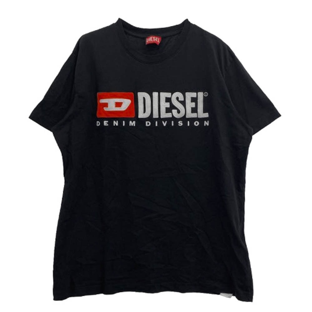 DIESEL ディーゼル Tシャツ T-DIEGOR-DIV ブラック系 XXL【中古】