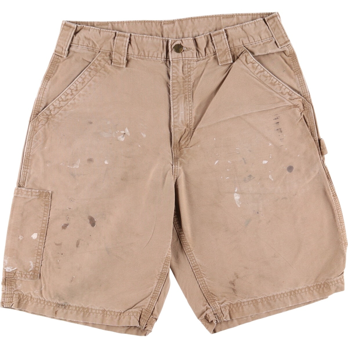 古着 カーハート Carhartt ペイント ダック地ペインターショーツ ショートパンツ メンズw33相当/eaa572843