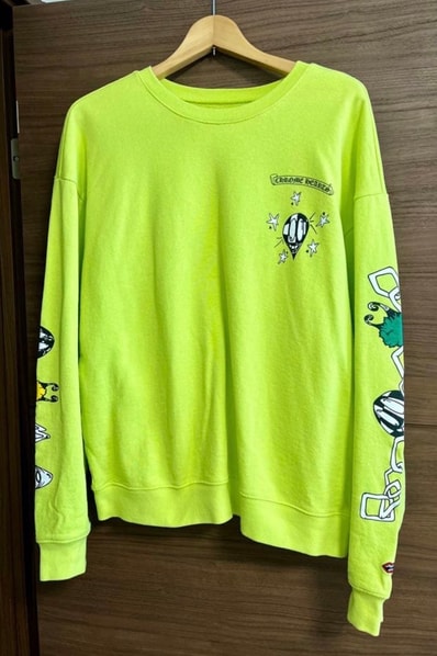 Chrome Hearts Ppo Chain Game Matty Boy Crewneck "Green"