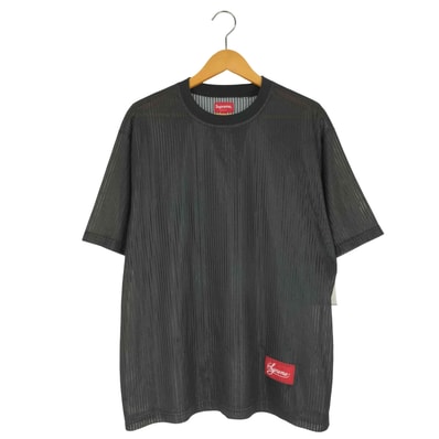 Gradient Mesh Stripe Jersey メッシュ ストライプ ジャージー Tシャツ【1137617016397】