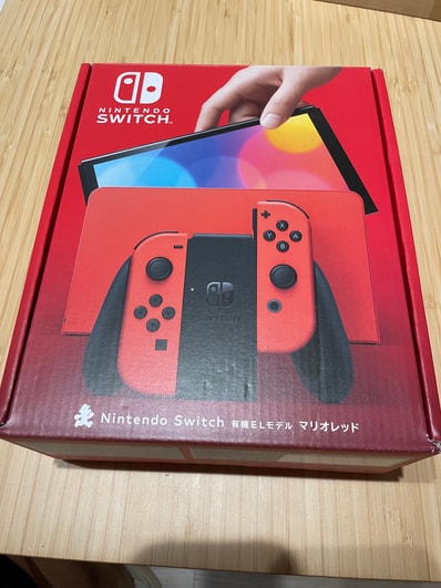Nintendo Switch OLED Model "Mario Red"
