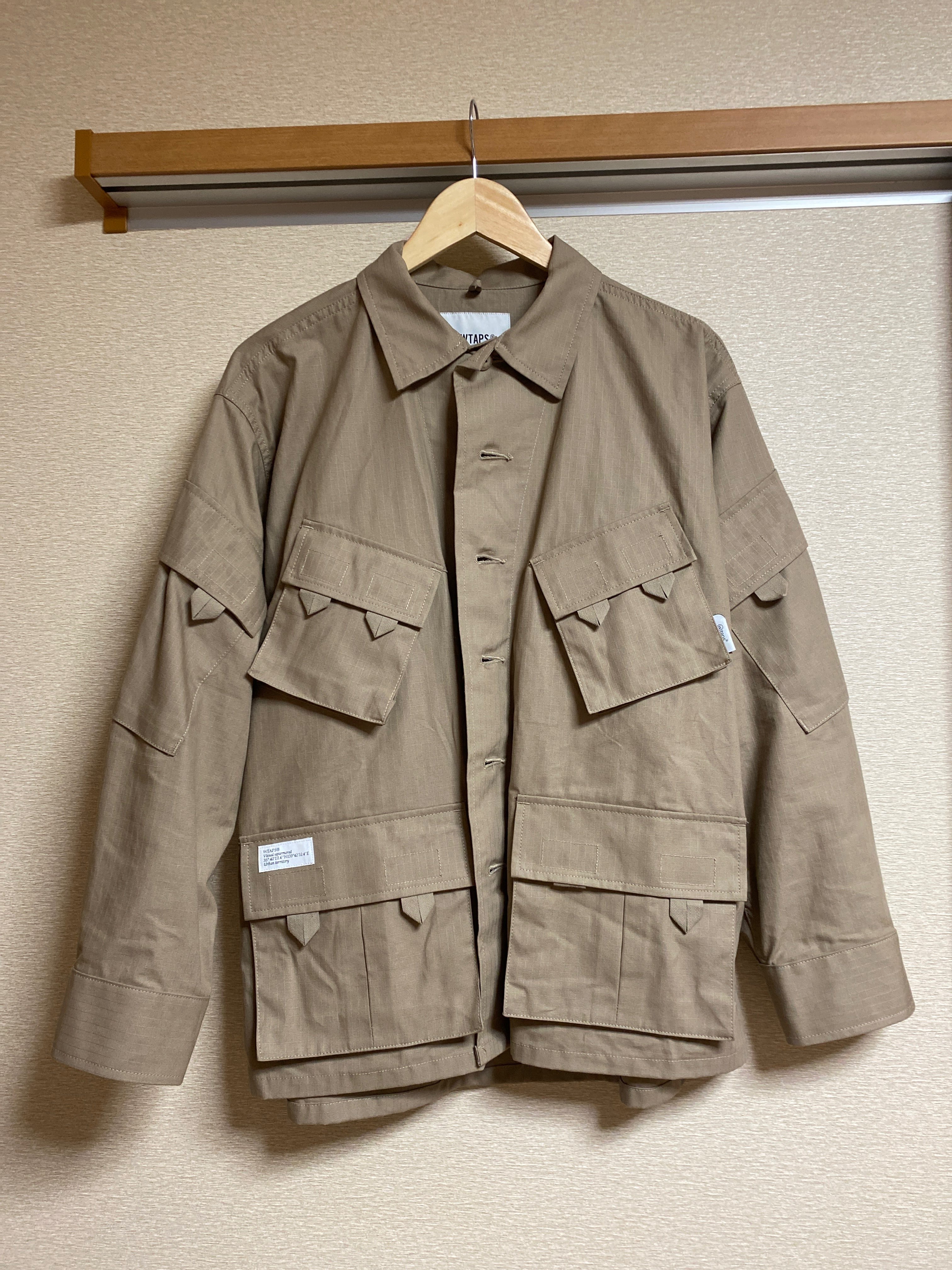 Wtaps MODULAR / LS / COTTON. RIPSTOP "Beige"