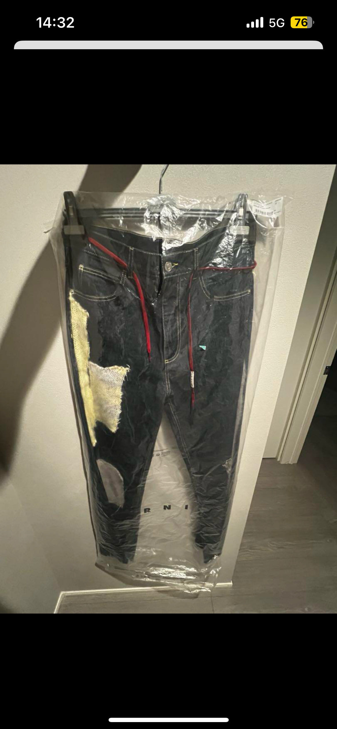 MARNI Pants "BLUBLACK"