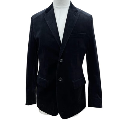 極美品 ディオール オム テーラードジャケット ブラック メンズ 48 923C216A4542