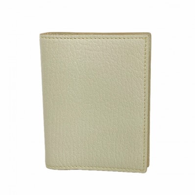 【6gd4244】エルメス 手帳カバー アジェンダミニ シェブルミゾル ベトン シルバー金具 A刻印【中古】レディース