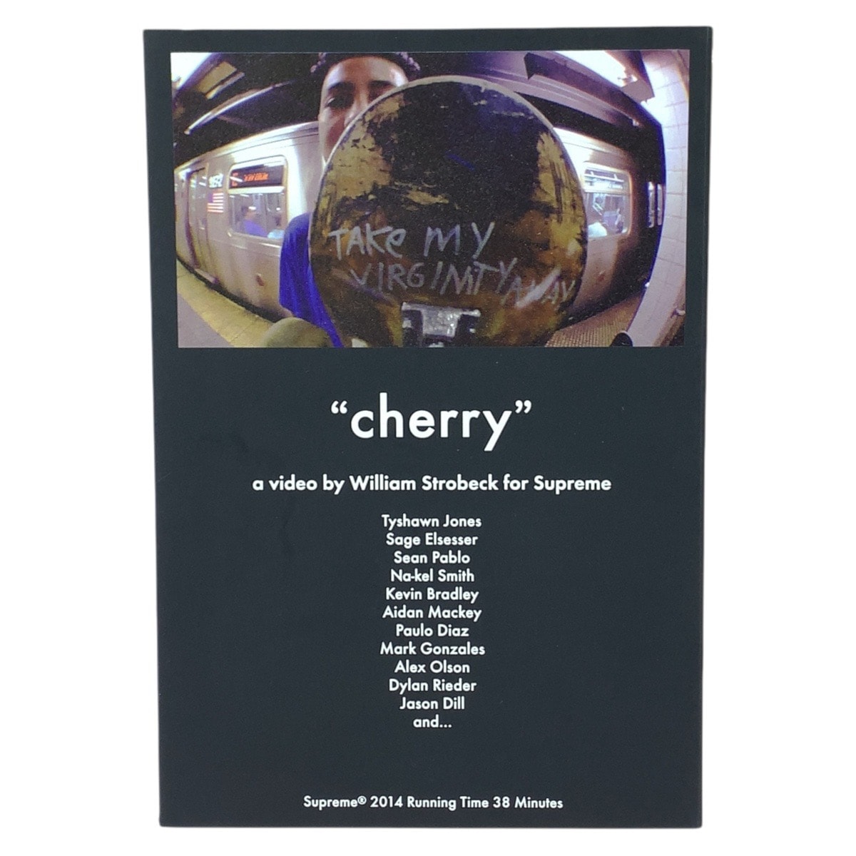 超美品 Supreme シュプリーム cherry ブラック ホワイト ペーパー プラスチック/ DVD 604472 【中古】