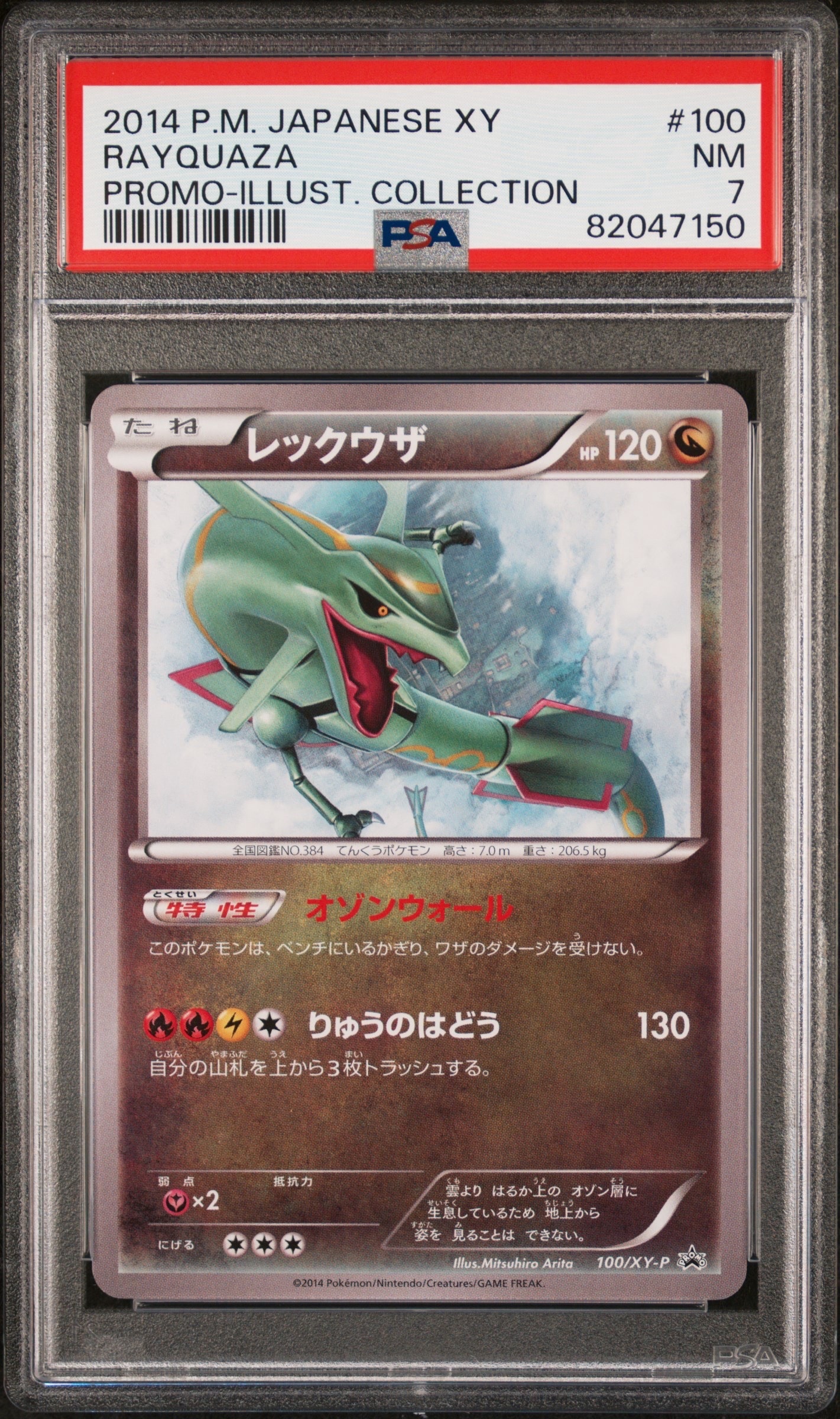 レックウザ イラストコレクション: プロモ[XY-P 100/XY-P](プロモーションカード「XY-P」)