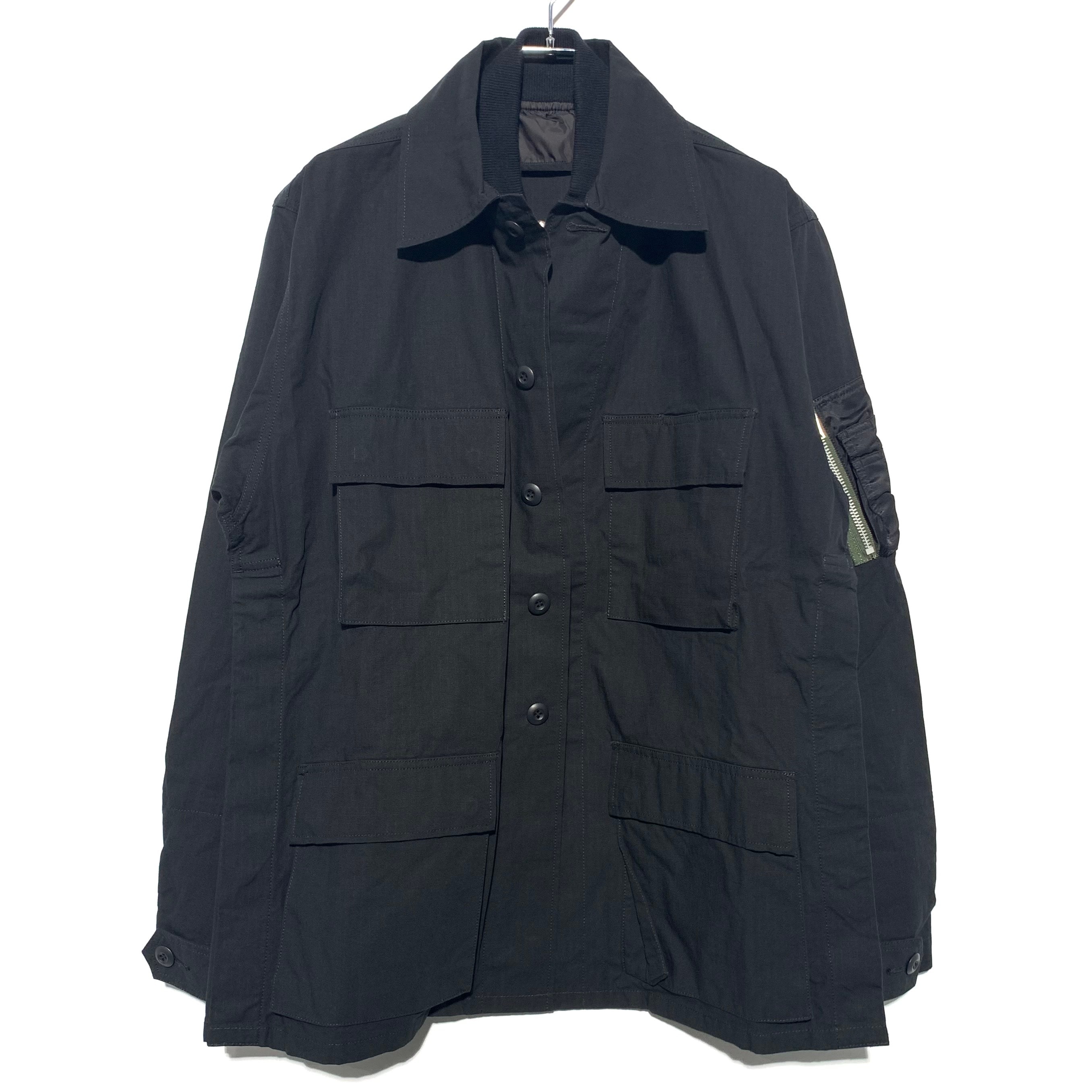 sacai x WTAPS Mill LS 01 Shirt "Black"
