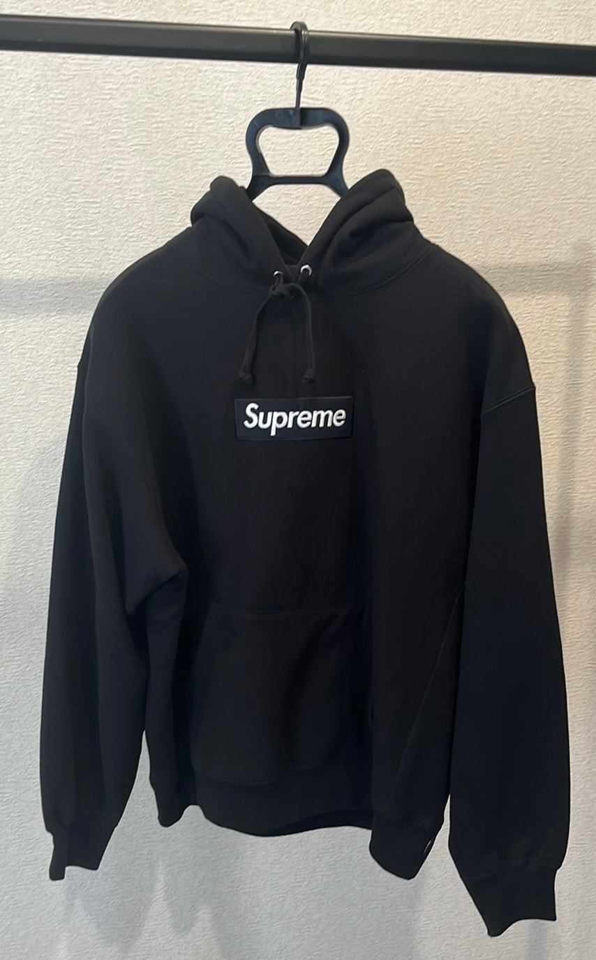 Supreme Box Logo Hooded Sweatshirt "Black" (23FW)