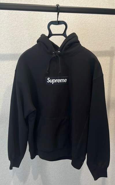 Supreme Box Logo Hooded Sweatshirt "Black" (23FW)