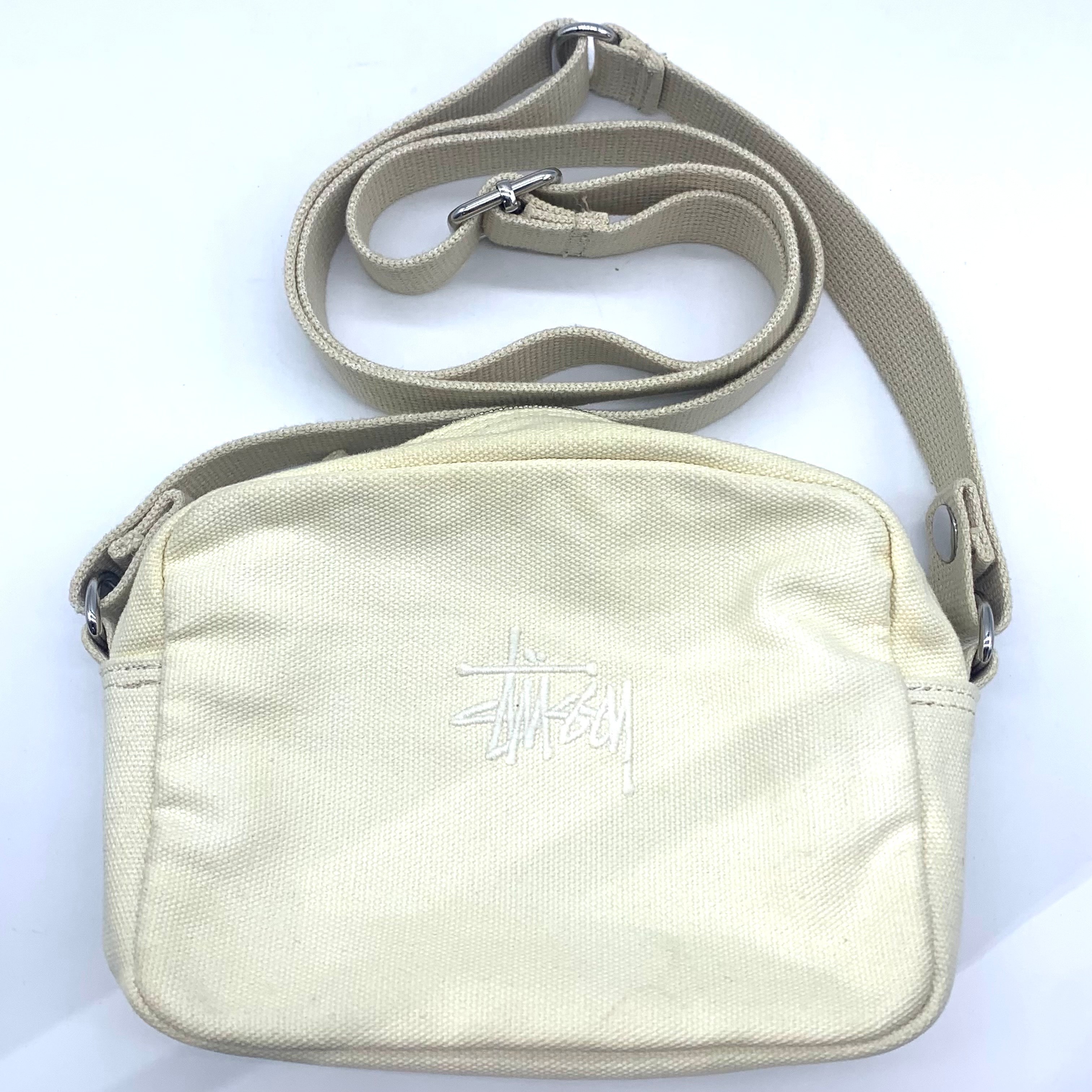 Stussy Canvas Side Pouch "Natural"