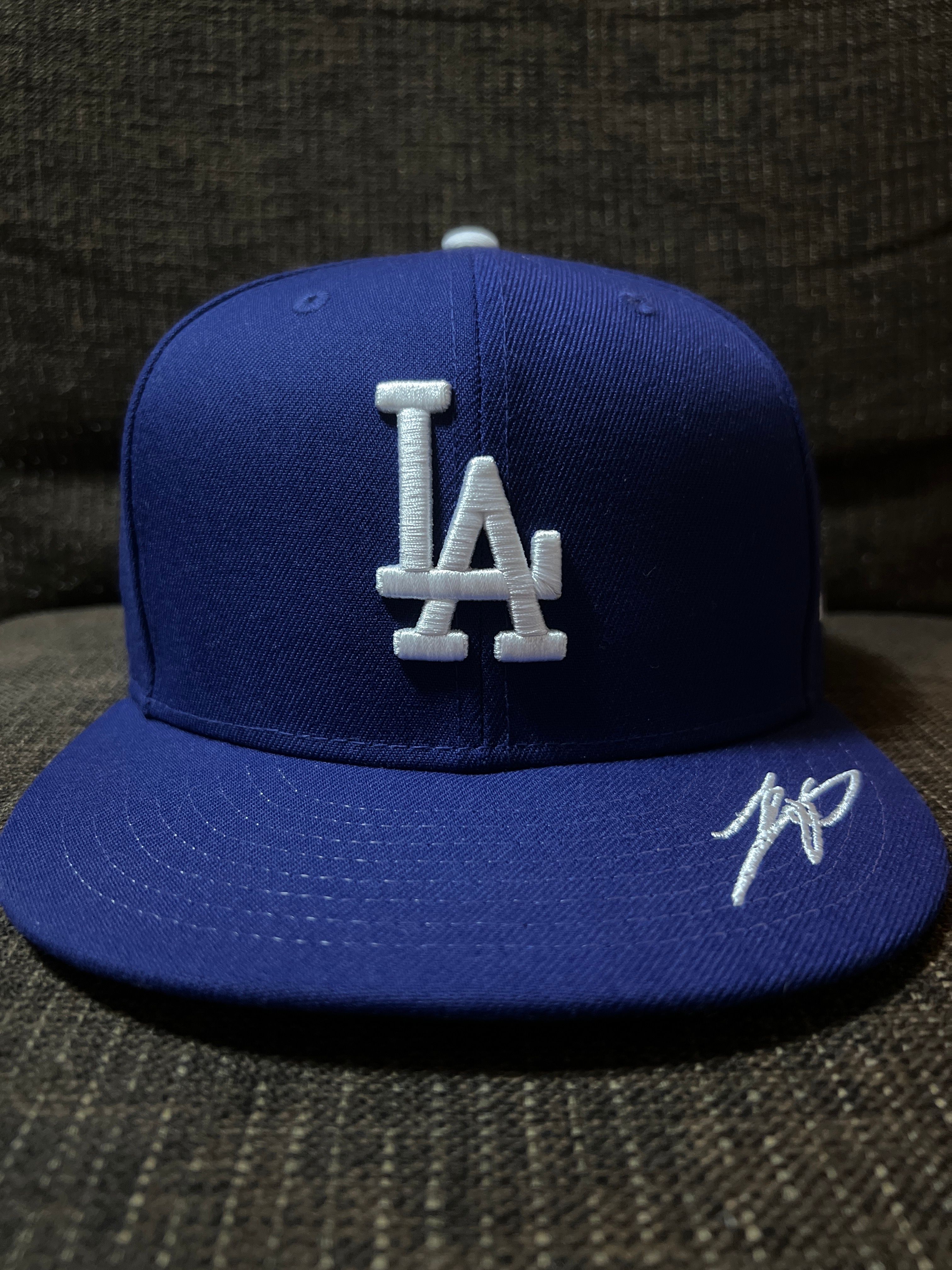 NEW ERA 59Fifty Shohei Ohtani Signature Collection Los Angeles Dodgers Sign "Dark Royal"